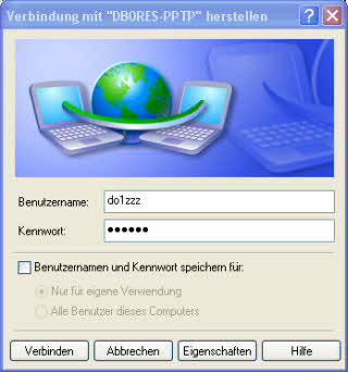 Verbindung herstellen mit DB0RES Verbindung herstellen mit DB0RES